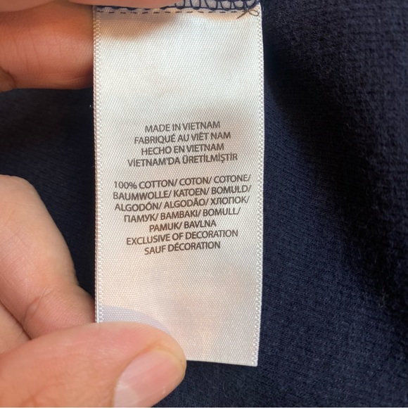 Polo Ralph Lauren Men's Estate Rib 1/4 Zip Pullover Sweater Size X-Large Navy - Picture 5 of 5